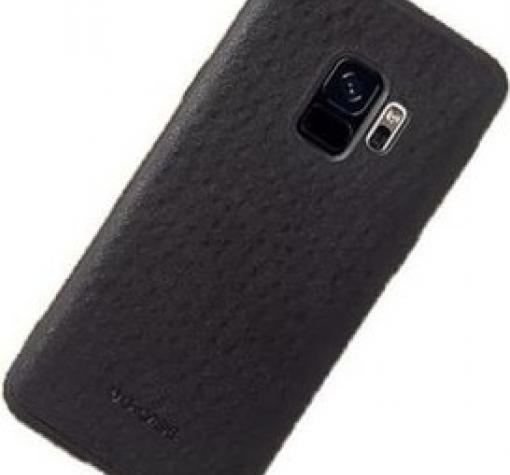 Луксозен кожен гръб G-Case Duke Series за Samsung S9 G960 - черен