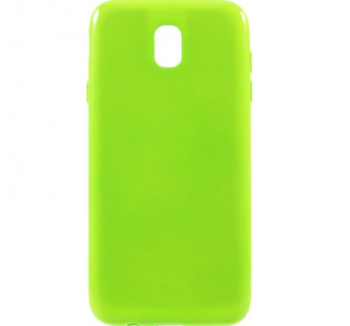 Силиконов калъф / гръб / TPU Jelly Case за Samsung J5 2017 J530 - зелен