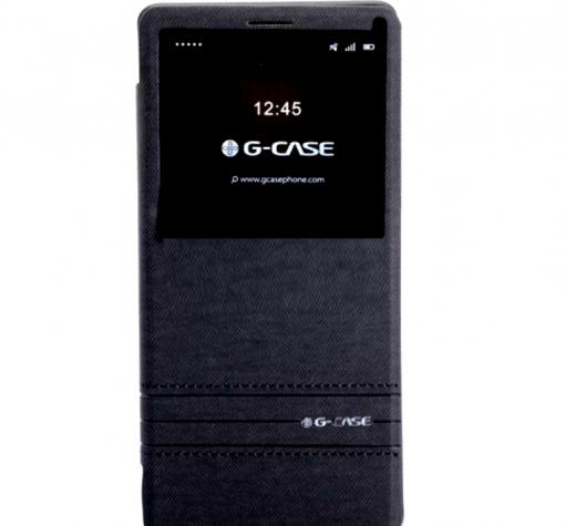 Луксозен кожен калъф Flip тефтер G-Case Exquisite Series за Samsung S10e - черен