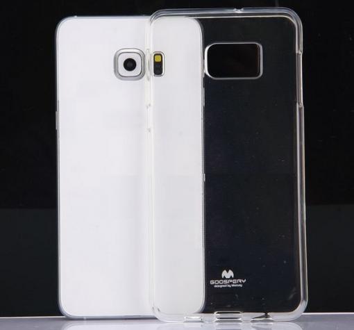Луксозен силиконов калъф / гръб / TPU Mercury GOOSPERY Jelly Case за Samsung S6 Edge G925 - прозрачен