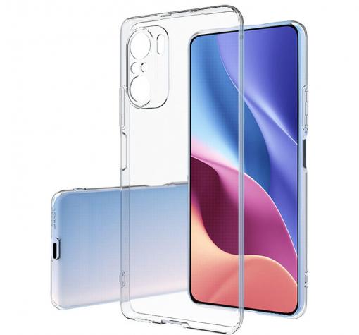 Луксозен силиконов калъф / гръб / TPU 2.0mm за Xiaomi Redmi Note 10 Pro - прозрачен
