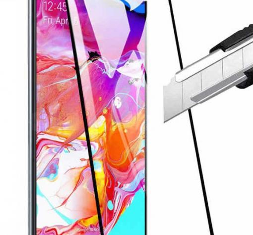 3D full cover Tempered glass Full Glue screen protector Motorola Moto E7i Power / Извит стъклен скрийн протектор с лепило от вътрешната страна за Motorola Moto E7i Power - черен