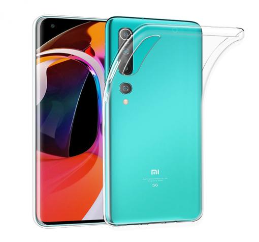 Ултра тънък силиконов калъф / гръб / TPU Ultra Thin за Xiaomi Mi 10 / 10 Pro - прозрачен