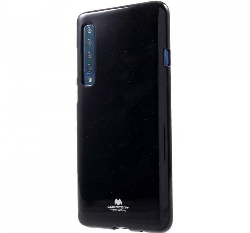 Луксозен силиконов калъф / гръб / TPU Mercury GOOSPERY Jelly Case за Samsung A7 2018 A750F - черен