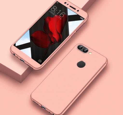 Твърд гръб Magic Skin 360° FULL за Huawei P Smart - Rose Gold