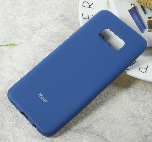 Луксозен силиконов калъф / гръб / TPU Roar All Day за Samsung S8 Plus G955 - тъмно син