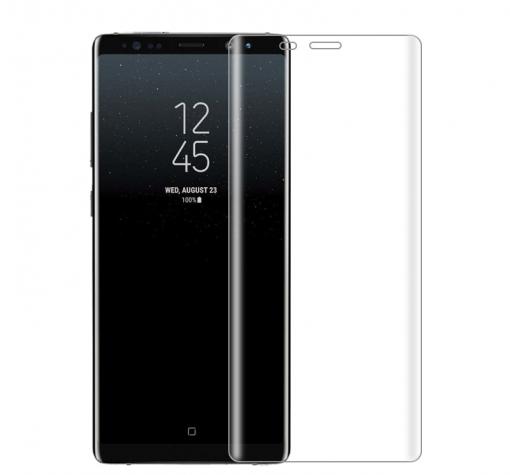 3D full cover Tempered glass screen protector / Извит стъклен скрийн протектор за Samsung Note 8 N950