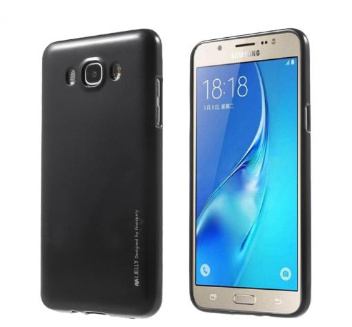 Силиконов калъф / гръб / TPU Mercury GOOSPERY за Samsung J5 J500 - черен