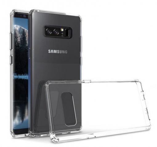 Луксозен твърд гръб за Samsung Note 8 N950 - прозрачен