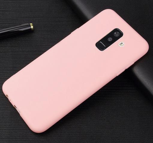 Силиконов калъф / гръб / TPU за Samsung S9 Plus G965 - светло розов / мат