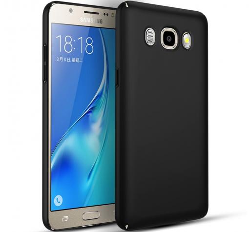 Луксозен твърд гръб за Samsung J5 2016 J510 - черен