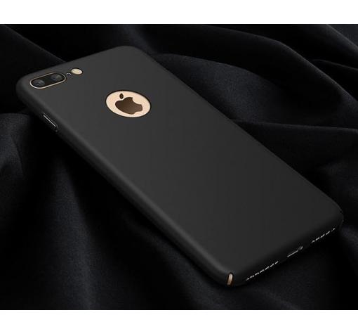 Луксозен твърд гръб за Apple iPhone 7 Plus - черен