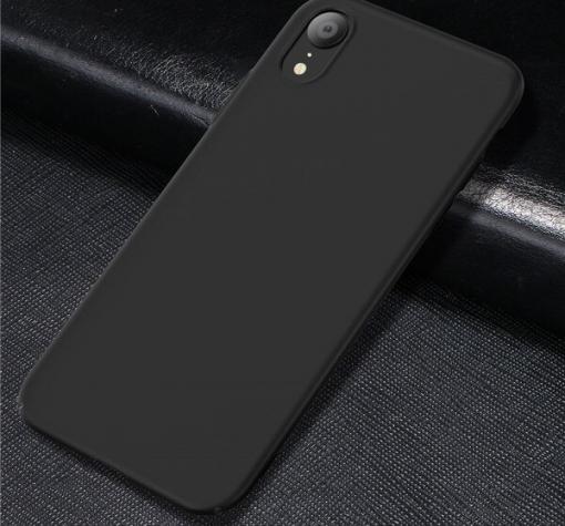 Оригинален силиконов калъф / гръб / TPU X-LEVEL Guardian Series за Apple iPhone XS Max - черен / мат