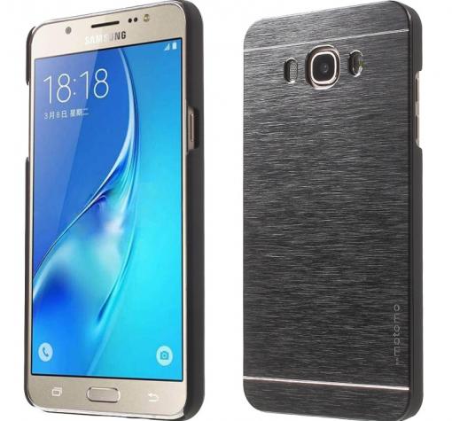Луксозен твърд гръб MOTOMO за Samsung J7 2016 J710 - черен