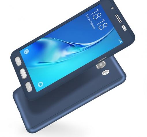 Твърд гръб Magic Skin 360° FULL за Samsung J5 2016 J510 - тъмно син