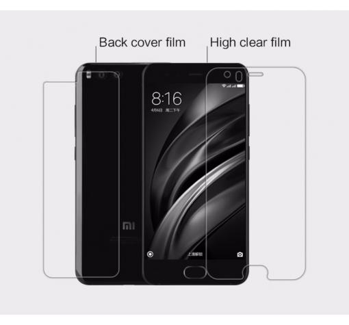 Удароустойчив скрийн протектор 360° за Xiaomi Mi 6 / Mi6 - прозрачен / лице и гръб