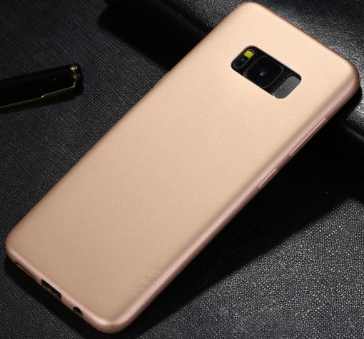 Оригинален силиконов калъф / гръб / TPU X-level Guardian Series за Samsung S8 G950 - златист