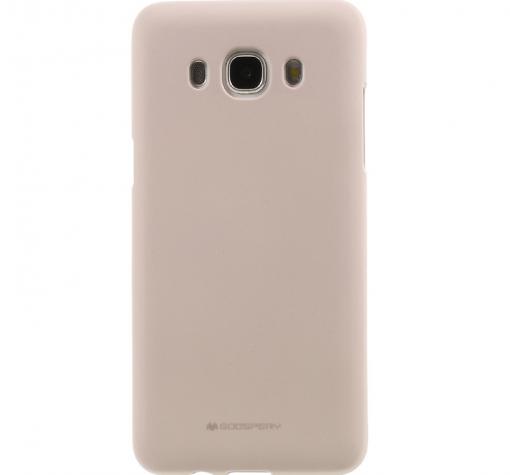 Луксозен силиконов калъф / гръб / TPU Mercury GOOSPERY Soft Jelly Case за Samsung J5 2016 J510 - бежов