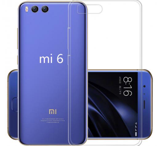 Ултра тънък силиконов калъф / гръб / TPU Ultra Thin за Xiaomi Mi 6 / Mi6 - прозрачен
