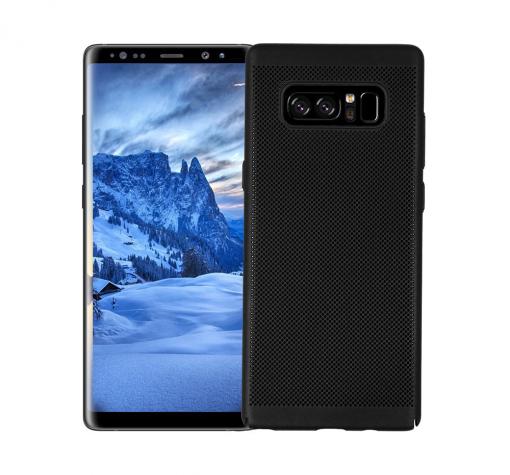 Твърд гръб за Samsung Note 8 N950 - черен / Grid