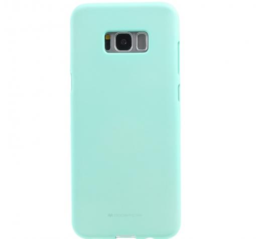 Луксозен силиконов калъф / гръб / TPU Mercury GOOSPERY Soft Jelly Case за Samsung S8 G955 Plus - мента