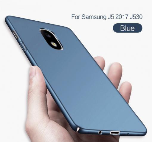 Луксозен твърд гръб за Samsung J5 2017 J530 - тъмно син
