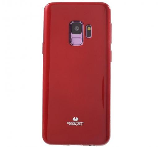 Луксозен силиконов калъф / гръб / TPU Mercury GOOSPERY Jelly Case за Samsung S9 Plus G965 - червен