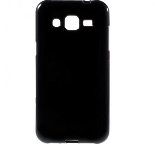 Ултра тънък силиконов калъф / гръб / TPU Ultra Thin Candy Case за Samsung J3 2016 - черен