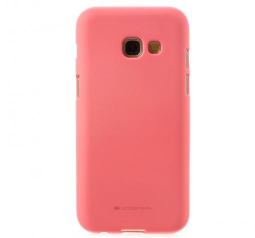 Луксозен силиконов калъф / гръб / TPU Mercury GOOSPERY Soft Jelly Case за Samsung A5 2017 A520 - розов