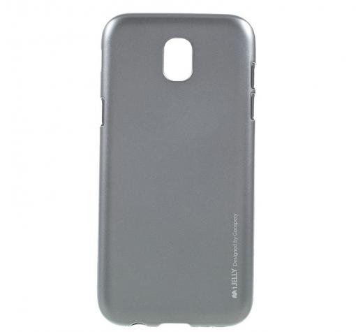 Силиконов калъф / гръб / TPU MERCURY i-Jelly Case Metallic Finish за Samsung J5 2017 J530 - сив