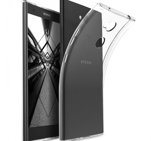 Ултра тънък силиконов калъф / гръб / TPU Ultra Thin за Sony Xperia L2 - прозрачен