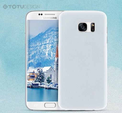 Луксозен силиконов калъф / гръб / TPU TOTU Design Soft Series за Samsung S7 Edge G935 - прозрачен / матиран
