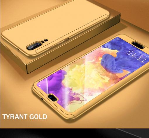 Твърд гръб Magic Skin 360° FULL за Huawei P20 - златист
