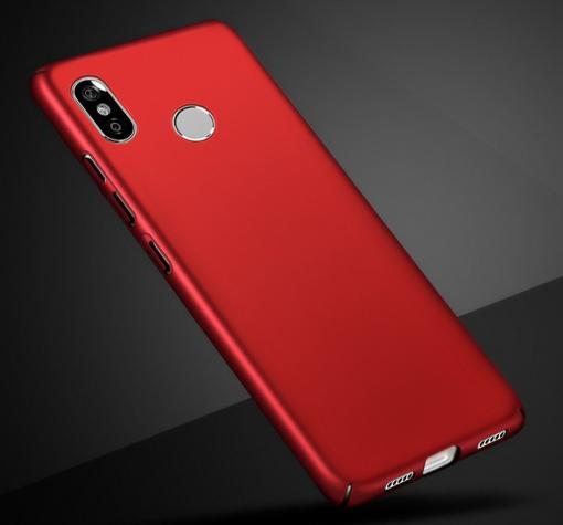 Твърд гръб за Xiaomi RedMi Note 6 / Note 6 Pro - червен / мат