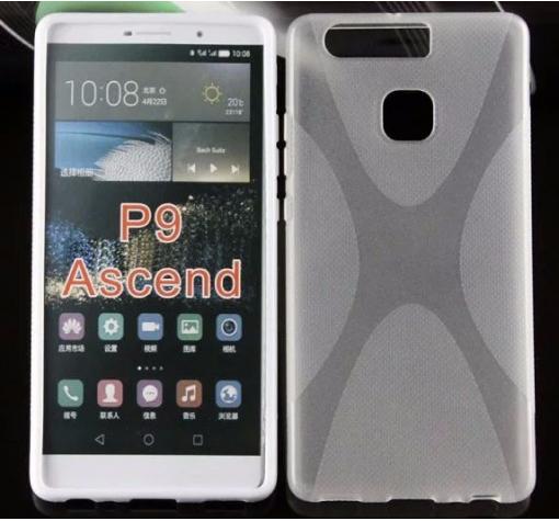 Силиконов калъф / гръб / TPU X Line за Huawei P9 Lite - прозрачен