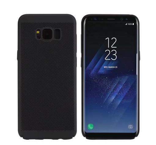 Твърд гръб за Samsung S8 Plus G955 - черен / Grid