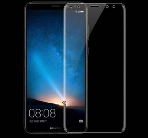 Оригинален 5D full cover screen protector Roar / Оригинален извит скрийн протектор Roar за Huawei Mate 10 Lite - прозрачен