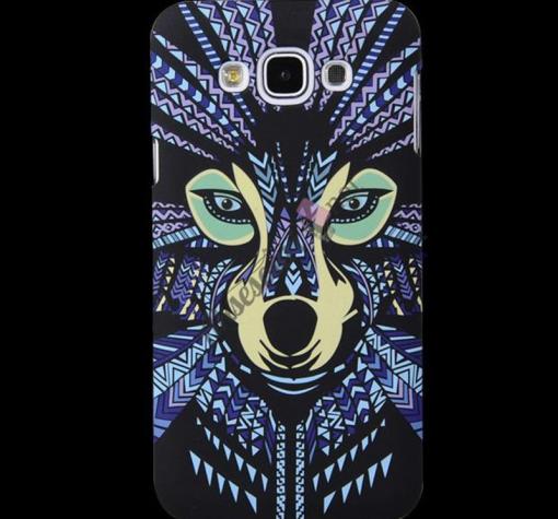 Твърд гръб LUXO за Samsung J7 2016 J710 - wolf / син вълк
