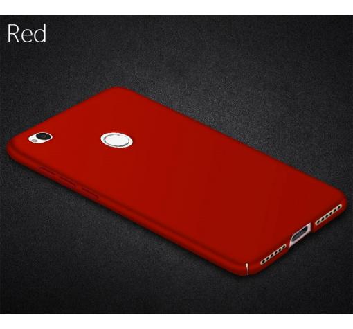 Луксозен твърд гръб за Xiaomi RedMi 4X - червен