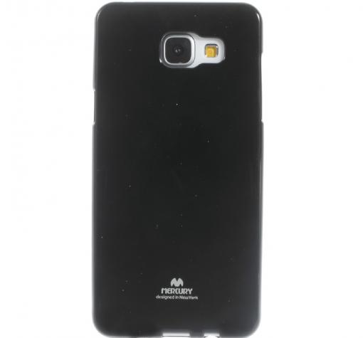 Луксозен силиконов калъф / гръб / TPU Mercury GOOSPERY Jelly Case за Samsung A3 2017 A320 - черен