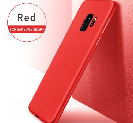 Оригинален силиконов калъф / гръб / TPU X-LEVEL Guardian Series за Samsung S9 G960 - червен / мат