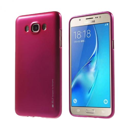 Силиконов калъф / гръб / TPU Mercury GOOSPERY за Samsung J5 J500 - цикламен
