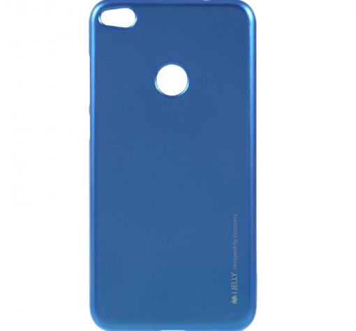 Силиконов калъф / гръб / TPU MERCURY i-Jelly Case за Huawei P10 Lite - син