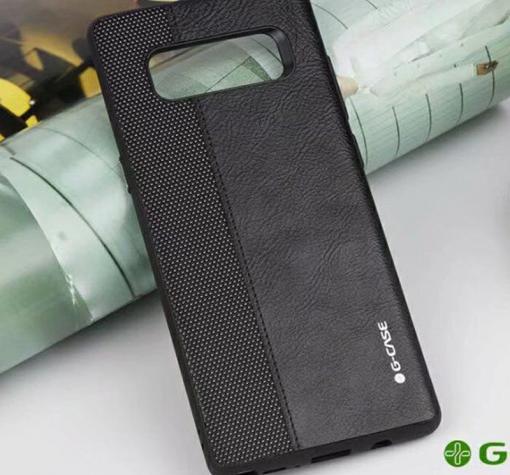 Луксозен кожен гръб G-Case Earl Series за Samsung Note 8 N950 - черен
