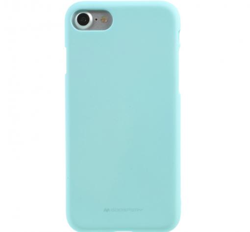 Луксозен силиконов калъф / гръб / TPU Mercury GOOSPERY Soft Jelly Case за Apple iPhone 7 - мента