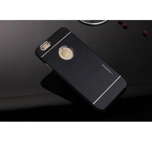 Луксозен твърд гръб / капак / MOTOMO за Apple iPhone 7 - черен