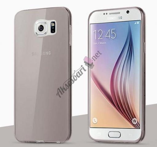 Ултра тънък силиконов калъф / гръб / TPU Ultra Thin за Samsung S7 G930 / Samsung S7 - прозрачен / сив