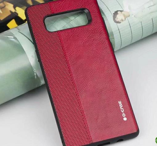 Луксозен гръб G-Case Earl Series за Samsung Note 8 N950 - червен