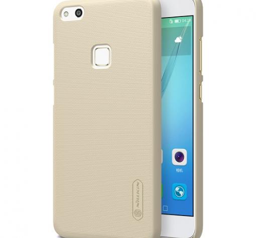Луксозен твърд гръб Nillkin за Huawei P10 Lite - златист