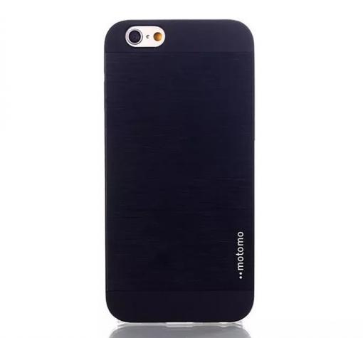 Луксозен твърд гръб / капак / MOTOMO за Apple iPhone 6 4.7'' - черен